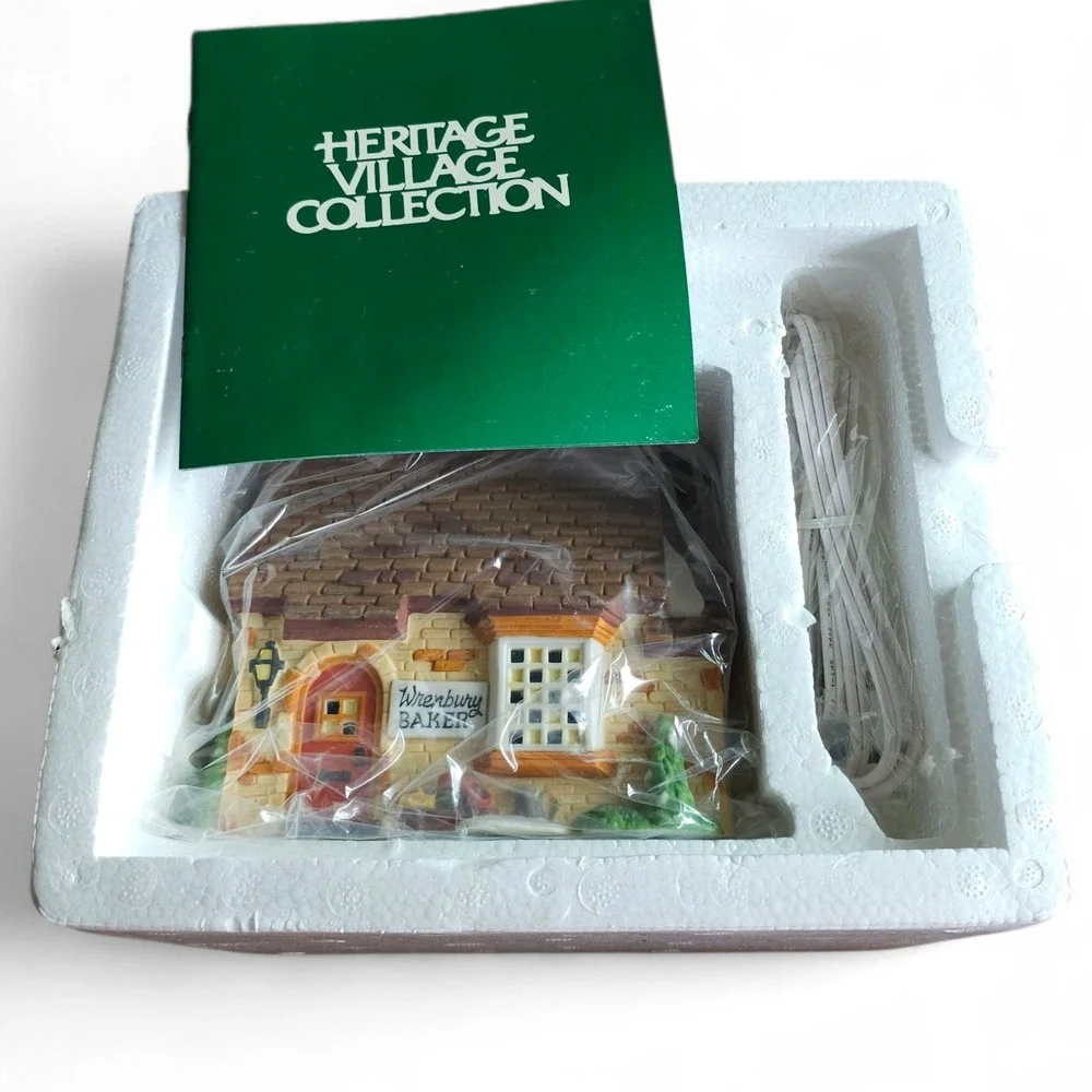 Dept 56 Dickens Village Wrenbury Baker 58331 Lighted Building Complete Box VTG